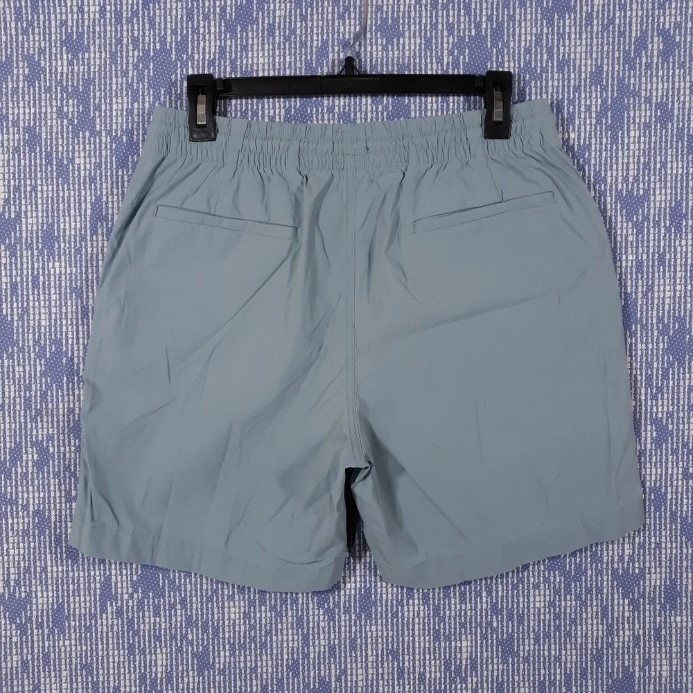 J.CREW Shorts Mens Medium Athletic Elastic Waist Pull On Polyamide Blend